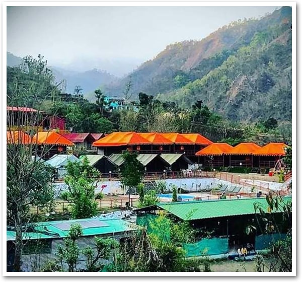 Budget Camp in Rishikesh