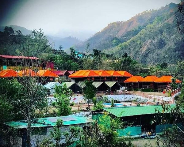 Riverside Camping in Rishikesh